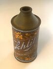 1937 Schlitz Beer IRTP High Profile Cone Top Beer -Empty Can- Copper With No Cap