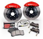 StopTech R Front BBK w/ Red ST-60 Caliper Zinc Slotted 355X32 2pc Rotor FOR 15 A (For: Audi)