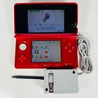 New ListingNintendo 3DS Console Crimson Red *LCD Dots* w/ Accessories - USA Seller