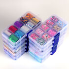 10Rolls Holographic Nail Art Transfer Foil Sticker Flower Starry AB Paper Wrap ‖
