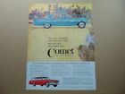 1961 Mercury COMET Auto vintage print ad