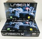 Laser X Two Player Micro B2 Blaster Laser Tag Set NEW 2 Sets Of 2, 4 Blasters