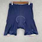 Bontrager Cycling Shorts Mens XL Solstice Blue Padded Stretch Nylon Outdoor