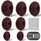 Donut Bun Maker Hair Ring Style Bun Maker Set With 7pcs Hair Bun Makers 5pcs Hai