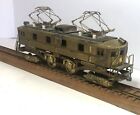 VTG Brass Model Train Electric Rail Design. Track/Rail Included. Rare Find.