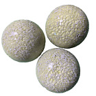 Set of 3 Decorative Orbs, 4 Inch Decorative Balls Glass Mosaic Sphere Balls