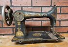 Antique Sewing Machine Singer 1917 Rotary Egyptian (Untested)