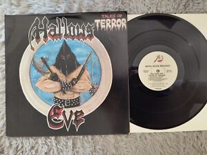 Hallow's Eve - Tales Of Terror -NM/VG+ 1985 Thrash Metal Rock Metal Blade Insert