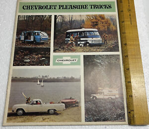 1965 Chevrolet Pleasure Trucks 11 Page Sales Brochure