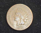 HS&C: 1877 Indian Head Penny/Cent VG- US Coin