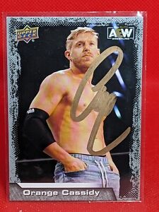 PERSONAL AUTOGRAPH signed on card: Orange Cassidy 2022 Upper Deck AEW #52