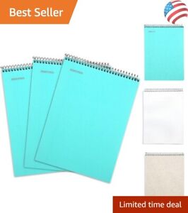 High-Quality College Ruled Spiral Notebooks - 3pk, 100 Sheets, 8.5 x 11 inches