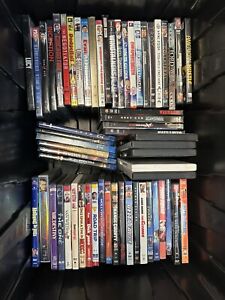Lot of 61 DVDs - Bulk DVDs Lot - A-List DVD Movies - Assorted Genres
