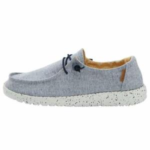 Hey Dude Women's Wendy Chambray | Women Slip-on Loafers | Comfortable &