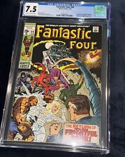 Fantastic Four #94 CGC 7.5 OW/W 1st Appearance Agatha Harkness Lee Kirby!