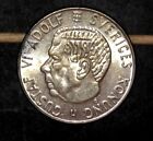 Uncirculated 1967 Sweden 1 Krona Silver  Lots of Original Luster!!!  00940