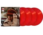 New Open Creased Cover: Taylor Swift Red Taylor's Version Limited Red Vinyl 4 LP