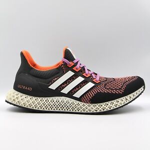 Adidas Ultra 4D Men's Sneakers Running Shoes Black Orange Purple GY5913