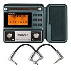 Mooer GE100 Guitar Multi-Effects Processor with Expression Pedal w/ Patch Cables