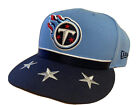 New Era 9Fifty Tennessee Titans Tri Star Snapback Hat Houston Oilers Two Tone