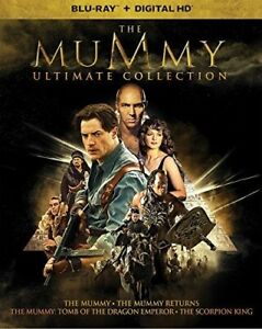 The Mummy Ultimate Collection Blu-ray With Slipcover Brendan Fraser , Dwayne 'Th