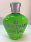 Supre Tan KEEP CALM AND TAN ON Dark Bronzer Tan Indoor Tanning Bed Lotion