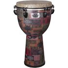 Remo Apex Djembe Drum 12 x 22 in. Red Kinte