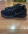Black/Gray running shoes sneakers Nike Zoom Kiger size US 9 unisex womens