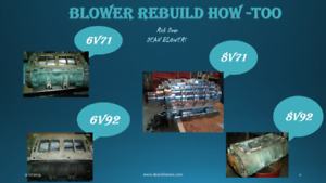 How-To 6-71 Blower Rebuild NOW INCLUDES V-SERIES DVD 8v71 6v71 8v92 4-71 3-71