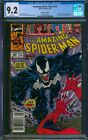 Amazing Spider-Man #332 CGC 9.2 NM- Wp Vs. Venom Marvel 1990 + Newsstand Variant