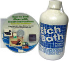 Glass Etch Dipping Solution (16 oz), Etch Bath + Free How to Etch CD
