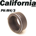 Pentax PK K lens to Micro 4/3 M4/3 M 4/3 Adapter EP-1 GF1 G1 GH1 GF2 3 G2 G1 GX7