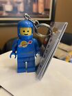 Lego Space Blue Spaceman LED LITE Keychain New In Hand