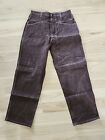Vintage MFG Marithe Francois Girbaud Jeans Blue Brand X Size 32 Brown Stone Wash