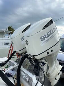 SINGLE 2017 Suzuki 250 Hp 4 Stroke Outboard Engine Motor STARBOARD MOTOR ONLY