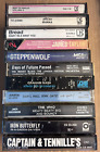 Lot of 11 Cassette Tapes - Soft Rock - James Taylor, Bread, Moody Blues, Who