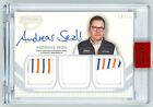 2021 Topps Dynasty Formula 1 F1 Andreas Seidl AUTO TRIPLE PATCH 4/10