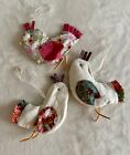Maileg Hen Fabric Ornaments | Set Of Three