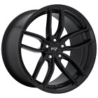 17x8 Niche M203 VOSSO MATTE BLACK Wheel 5x108 (40mm) (For: 2017 Jaguar XE)