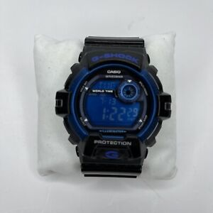 Casio G-Shock Watch Men Blue Black 3285 G-8900A Backlight Survival Service