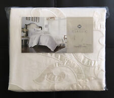 Hotel Collection Scroll Appliqué Classic King Duvet Cover $500 MSRP