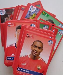 Panini 2024 Copa America USA   RED Parallel Stickers Pick Choose Set Drop down