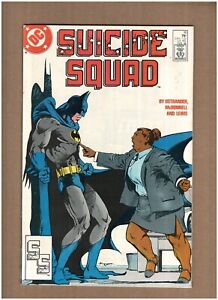 Suicide Squad #10 DC Comics 1988 John Ostrander Deadshot BATMAN app. VF/NM 9.0