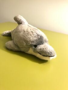 Ganz Webkinz Bottlenose Dolphin - Used, No Code - Soft Plush Stuffed Animal Toy 