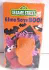 Sesame Street Elmo Says Boo VHS RARE Vintage Halloween NEW SEALED Cookie Cutter