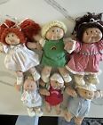 Cabbage Patch Doll Lot Of 6 Good Condition See Photos