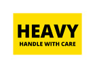 Heavy Handle with Care Fragile Stickers | 2