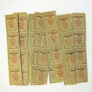 RALEIGH CIGARETTE COUPONS - Vintage Lot of 190 - Series D and Series 19
