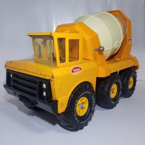 Mighty Tonka Cement mixer Orange 1974 - 75