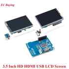 3.5 Inch HD HDMI USB LCD Touch Screen Display Module for Raspberry Pi 3rd 4th